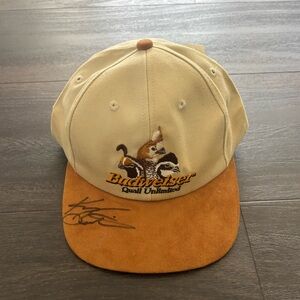 NWT Vintage Budweiser Quail Unlimited Snap Back Hat
